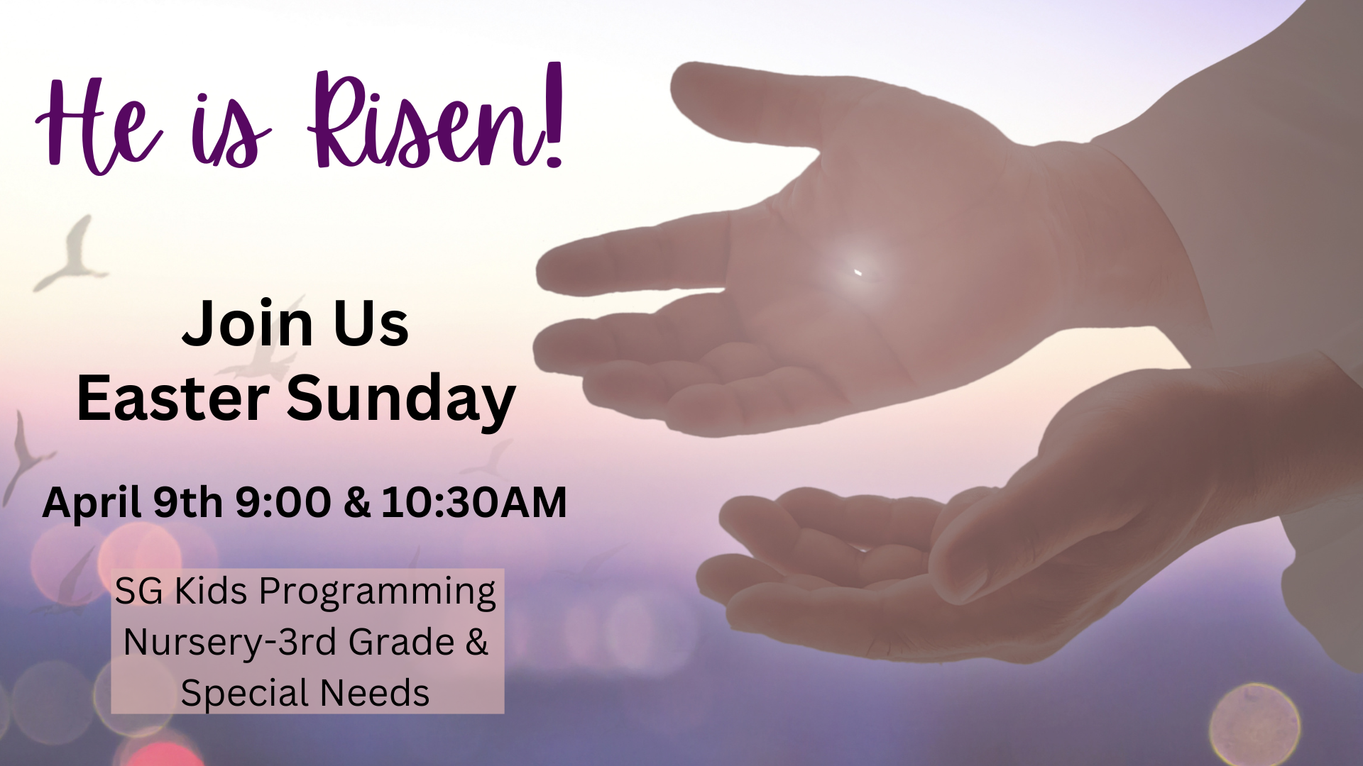 Easter HE IS RISEN